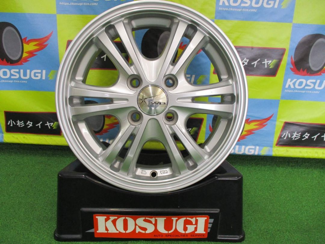 WB 4.5J-14 4H100 44 N-BOX タント スペーシアなど ホイール 4本 Y95 大和店