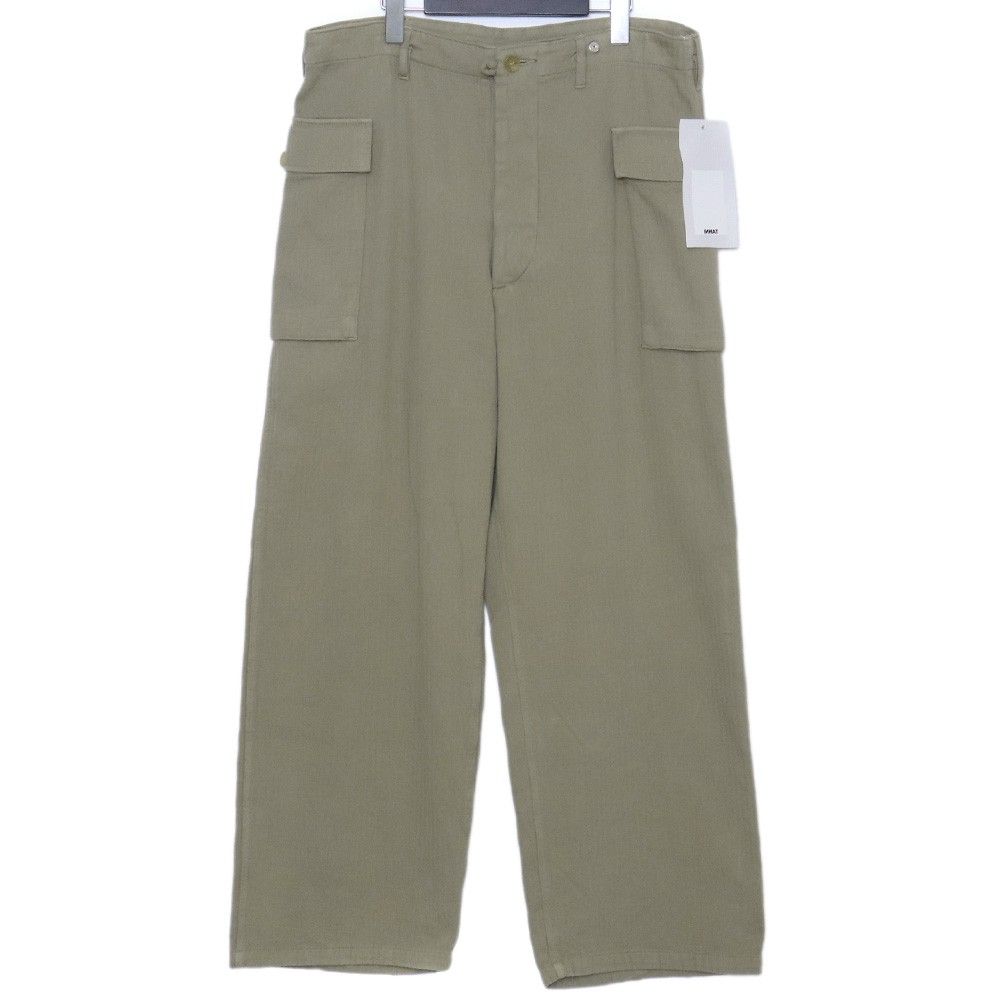 未使用 INNAT HBT CARGO TROUSERS サイズ2 カーキ INNAT07-P03 HBT INNAT CARGO