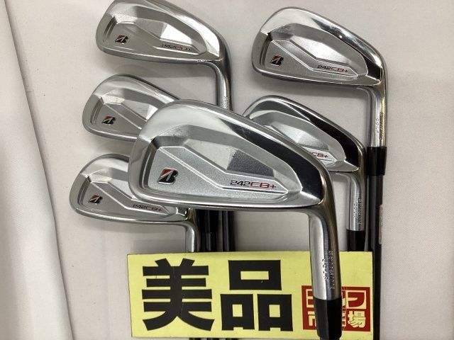 【中古】アイアンセット ブリヂストン 【美品】242CB+/Diamana Thump iB70 6本セット/S/31[2464]杭全本店