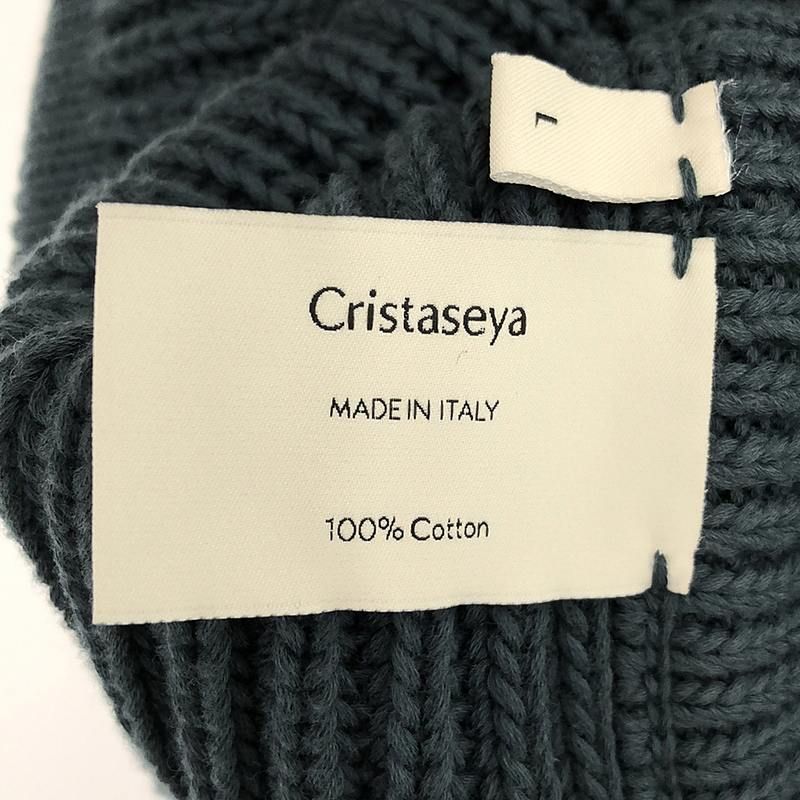 Cristaseya ベストジャケット Cristaseya / クリスタセヤ | 2023SS | LARGE GILET WITH LEATHER