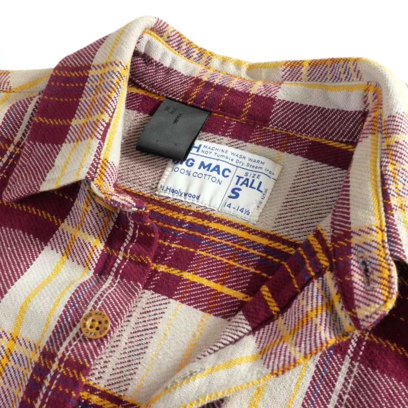 専用ページ ミスターハリウッド N.HOOLYWOOD × BIGMAC 22SS ブロックチェック