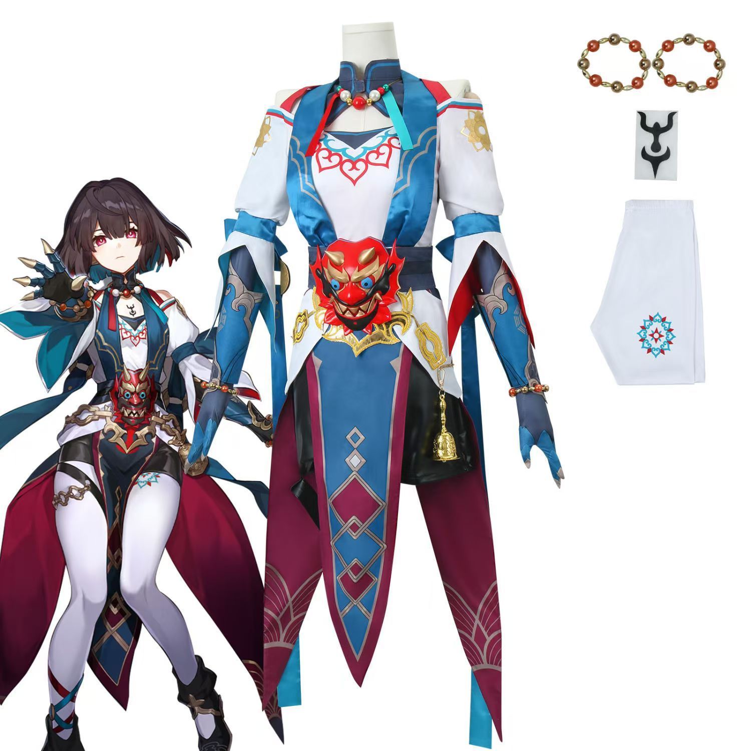 Amazon.co.jp: [コシャンズ] 崩壊スターレイル 雪衣 せつい コスプレ衣装 コスチューム服 仮装 イベント ハロウィン クリスマス  文化祭 変身 ステージ服 : ホビー