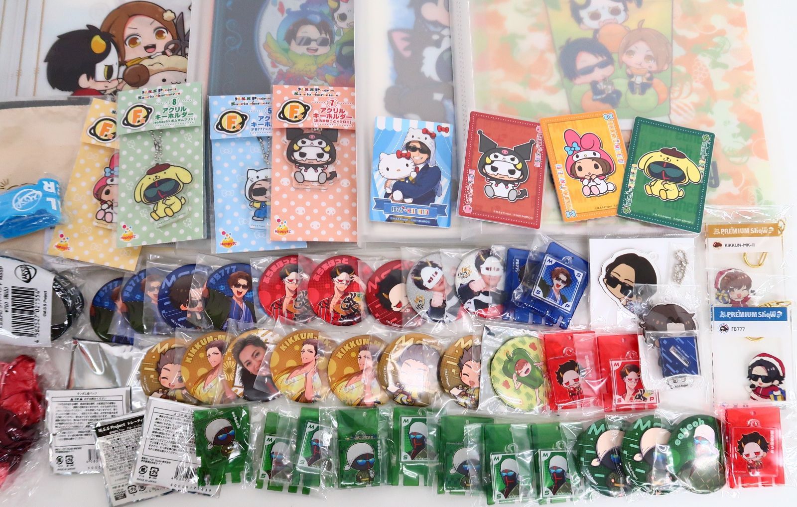 MSSP FB777 グッズまとめ売り ぬいぐるみ アクスタ 缶バッジ MSSP FB777 グッズまとめ売り ぬいぐるみ アクスタ 缶バッジ