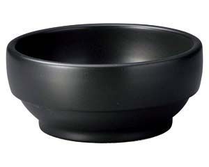 ミ601-698 超耐熱 黒スタッキングビビンバ18 cm