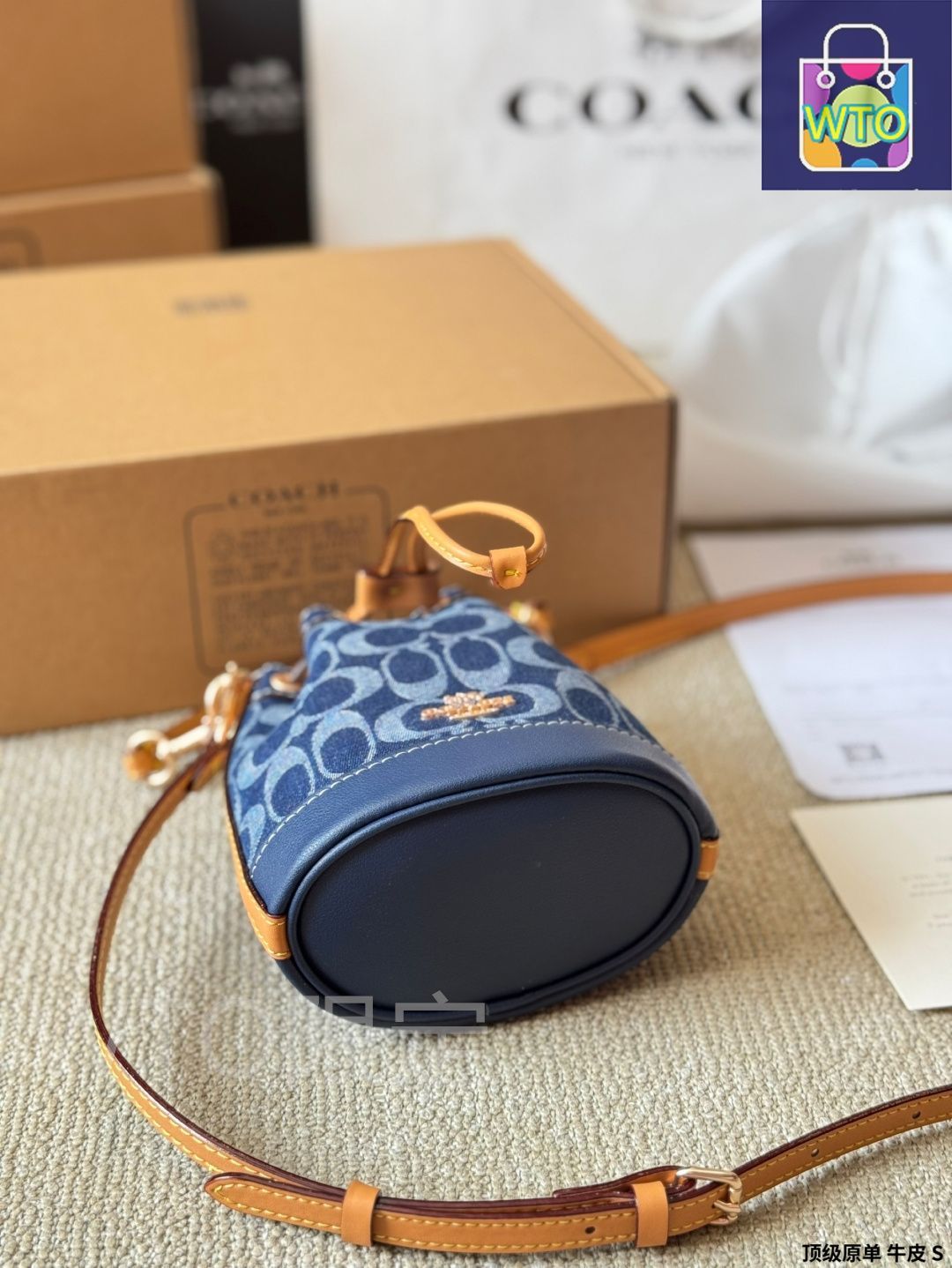 COACH デンプシー COACH デンプシー ミニバケットバッグ ? 14×16.5×9cm [本日特価