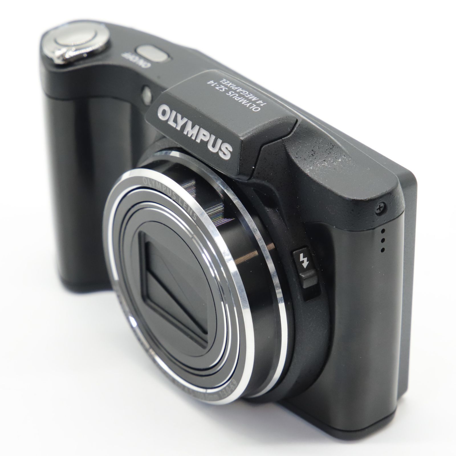 OLYMPUS デジカメ SZ-14 BLK 1400万画素 OLYMPUS - □美品□SZ-14 1400