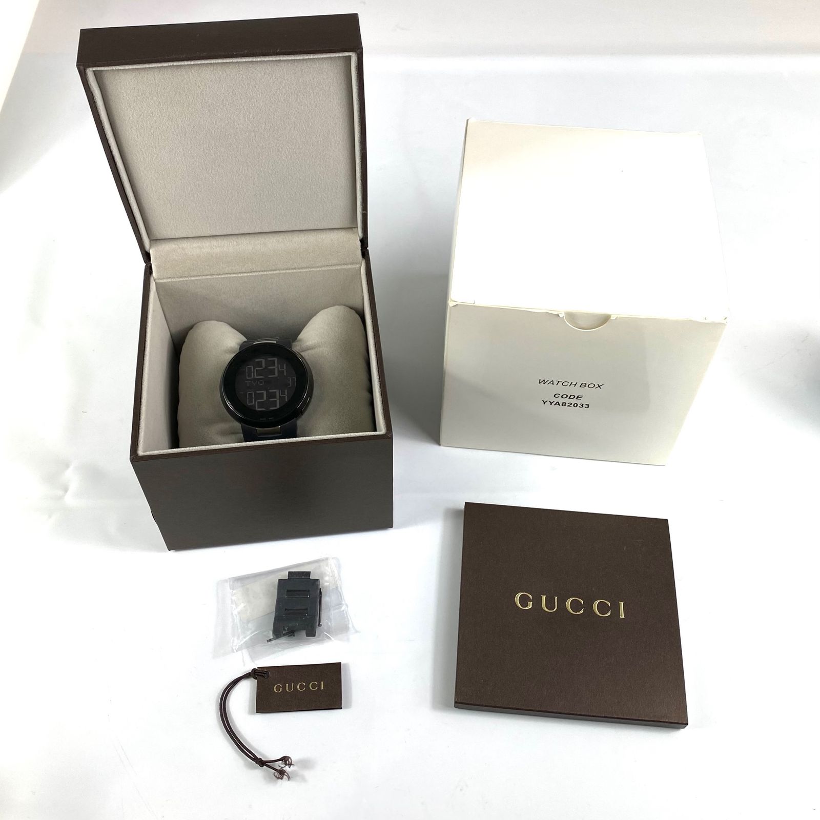 美品】グッチ GUCCI アイグッチ I-GUCCI YA114205 114.2 デジタル 