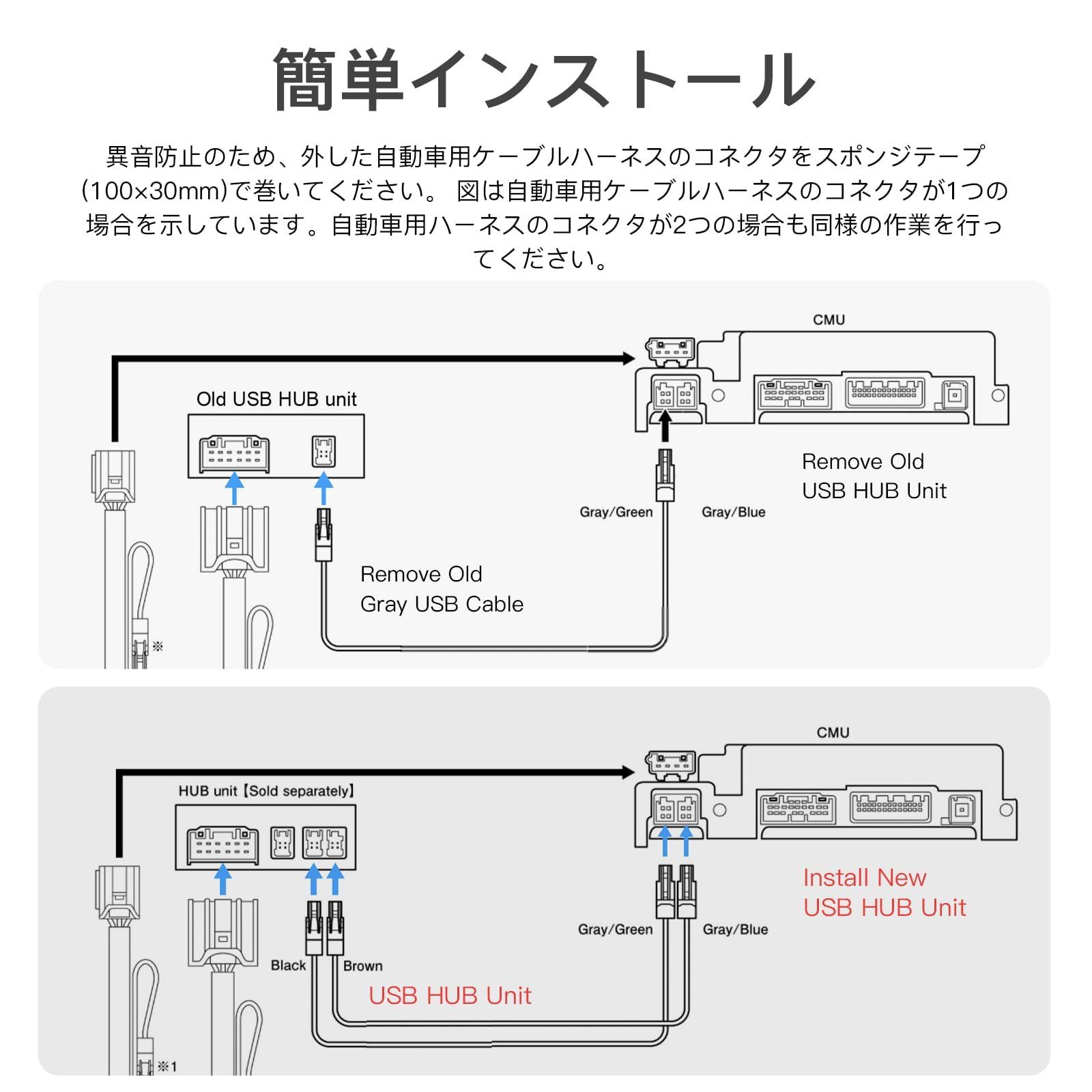 数量限定】124 2/3/6/CX3/CX5/CX9/MX5/FIAT 2014-2021 年式、Carplay アダプター対応マツダ u0026  Android Auto Carplay に適合、TK78-66-9U0C Hub CARABC Retrofit K - オンラインストア割引