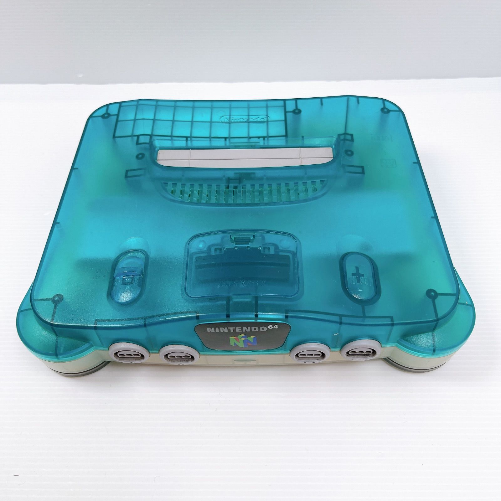 ニンテンドー64本体 クリアブルー Nintendo64 clear red blue箱付き