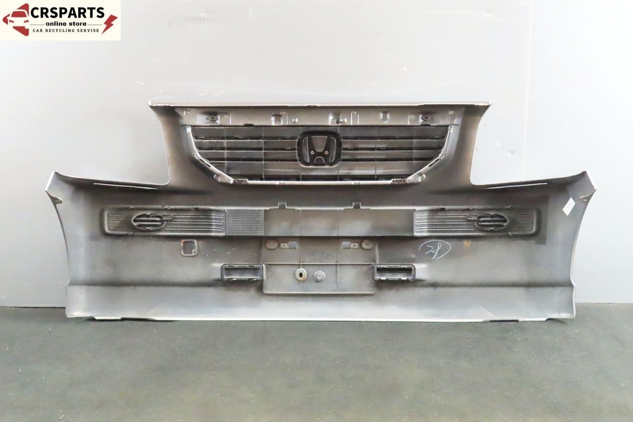 バモス M ABA-HM1 純正 フロント バンパー グリル付 NH642M (71101 
