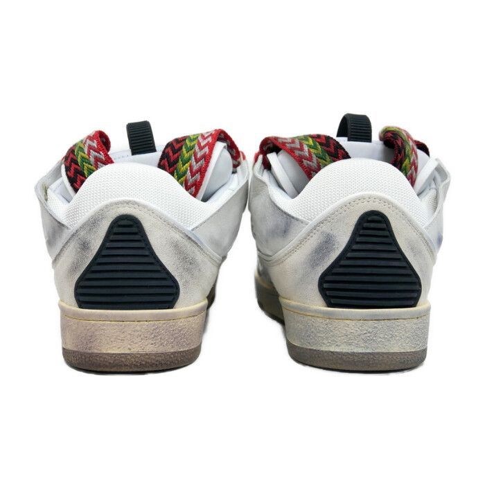 LANVIN ランバン 国内正規 CURB SNEAKERS カーブスニーカー 汚れ加工