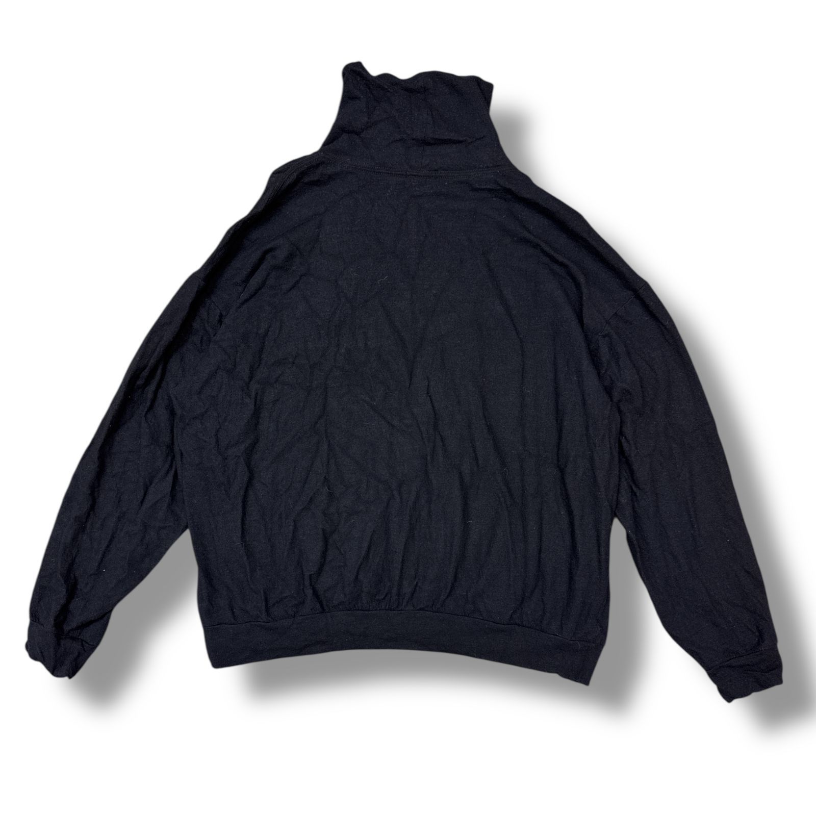 参考上代30800円 COMOLI 22AW ウール天竺長袖タートルネック 長袖T 