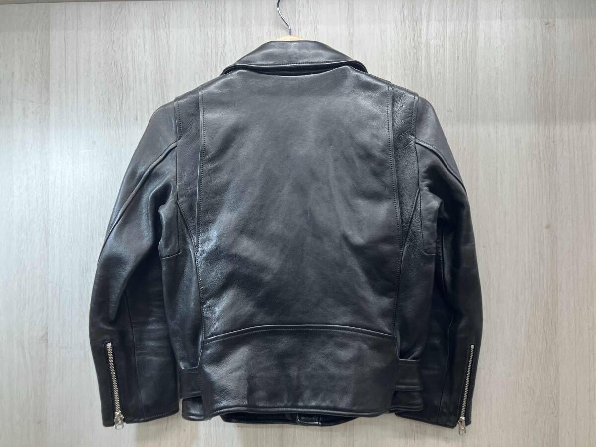 通年 beautiful people ビューティフル ピープル ダブルライダース 1715402411 羊革 ラムレザー 140 ブラック