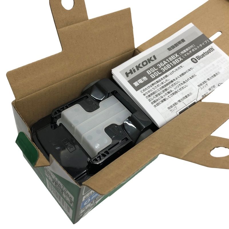 HiKOKI ハイコーキ 36V リチウムイオン電池 BSL36B18BX バッテリ ブラック 22510K601