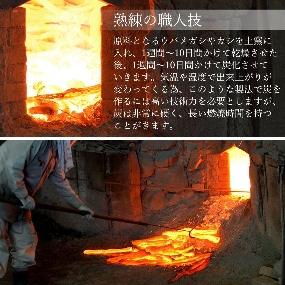 上土佐備長炭　樫　特級 約10kg 上土佐備長炭 (高知) 備長丸 1個 山大燃料工業 【通販モノタロウ】