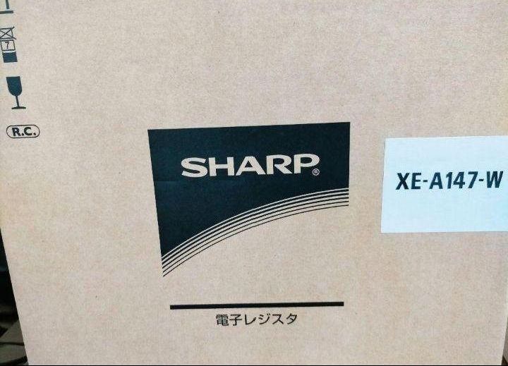 シャープレジスター　XE-A147　PC連携売上管理フル設定無料　030006 シャープレジスター XE-A147 PC連携売上管理フル設定無料 147654
