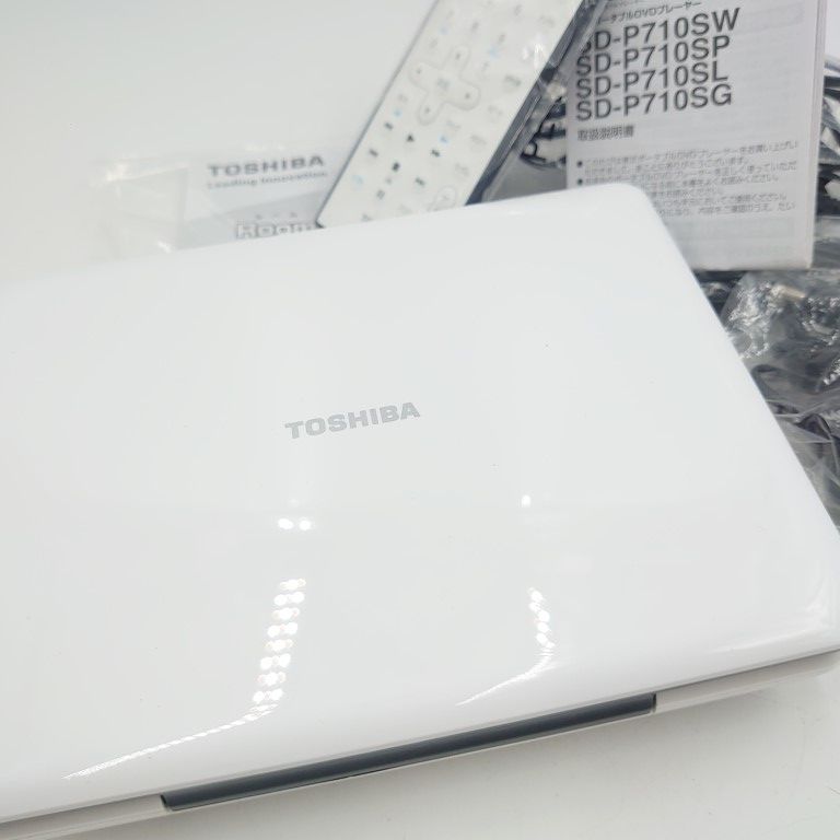 美品】ポータブルDVDプレーヤー 東芝 レグザ 7型 CPRM対応 USB REGZA SD-P710SW - メルカリ