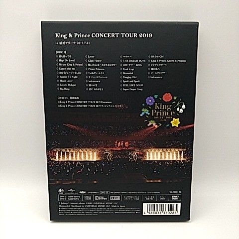 King&Prince CONCERT TOUR 2019 初回限定盤 DVD 2508-DZon-39
