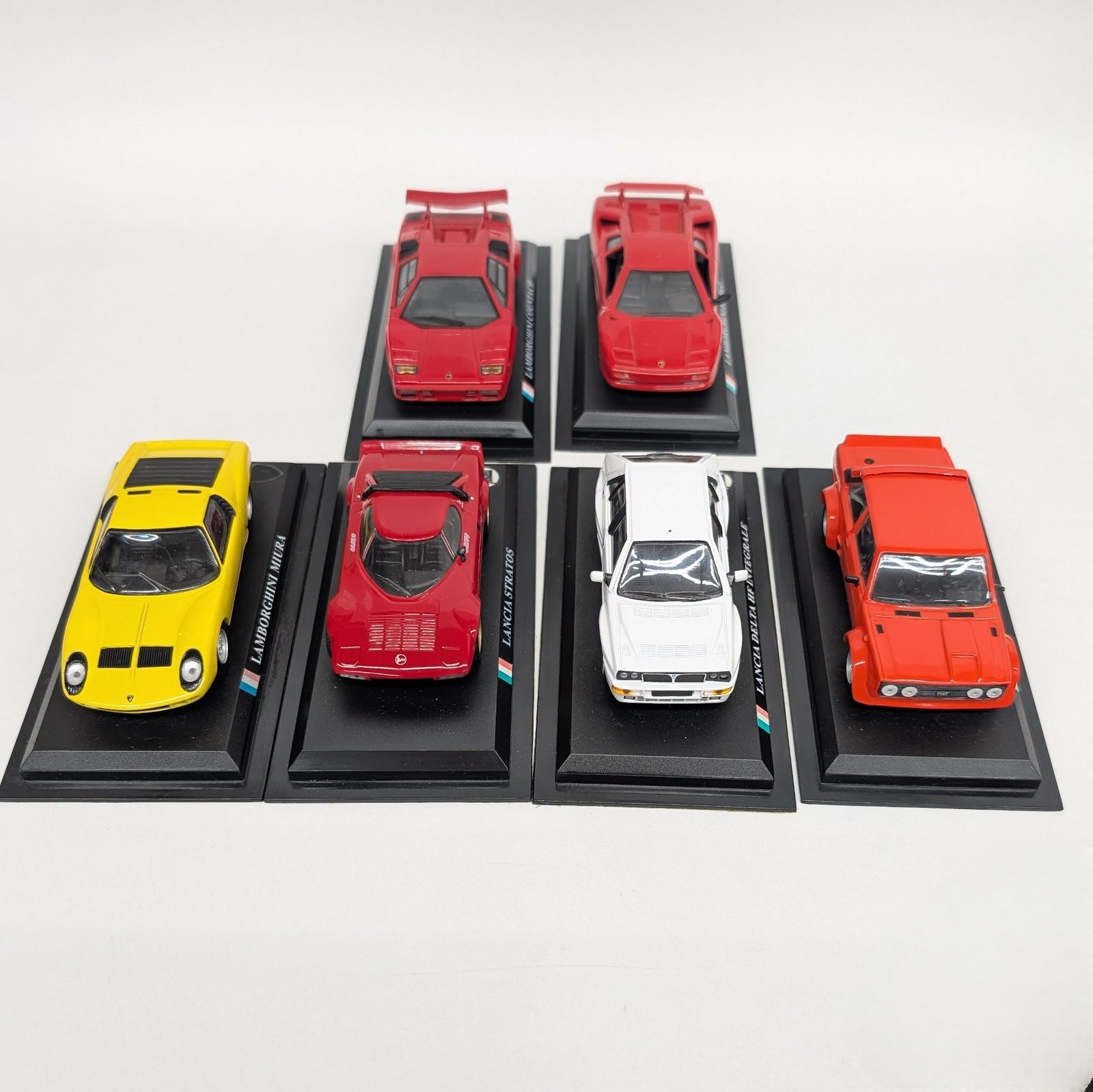 ミニカー ランボルギーニ・ランチア 名車 6台 1/43 現状品 5610B