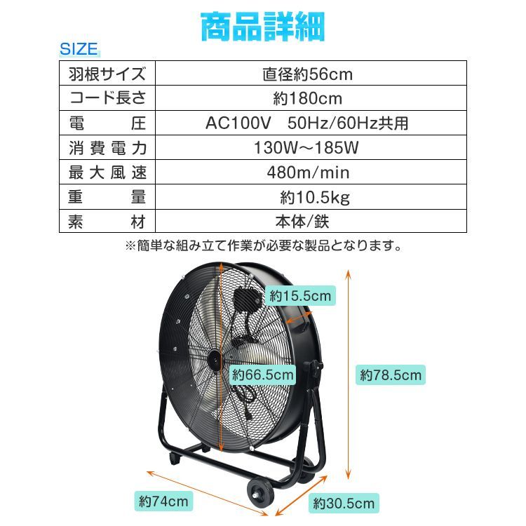 工業用扇風機