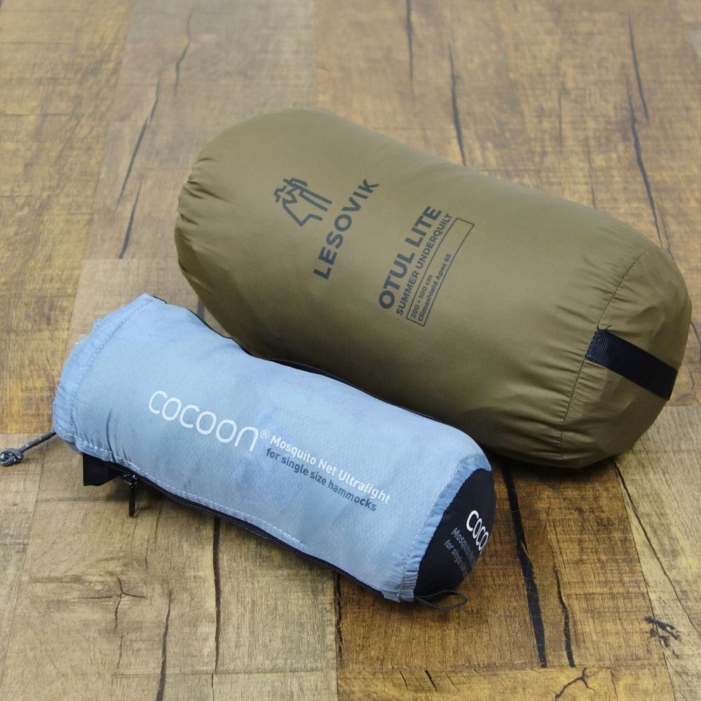 コクーン Cocoon Ul tralight Mosquito Net Hammock LESOVIK OTUL Lite アンダーキルト セット キャンプ アウトドア