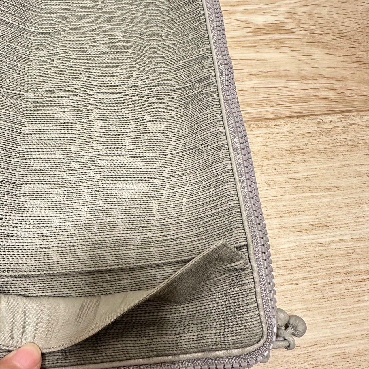 TAMASHA タマシャ ISSEY MIYAKE イッセイミヤケ ミニ ショルダー バッグ ポシェット ナイロン インド製 柄 刺繍 軽量 レディース グレー GY AP-251005-003-MNL DECORATOM_COM_BR