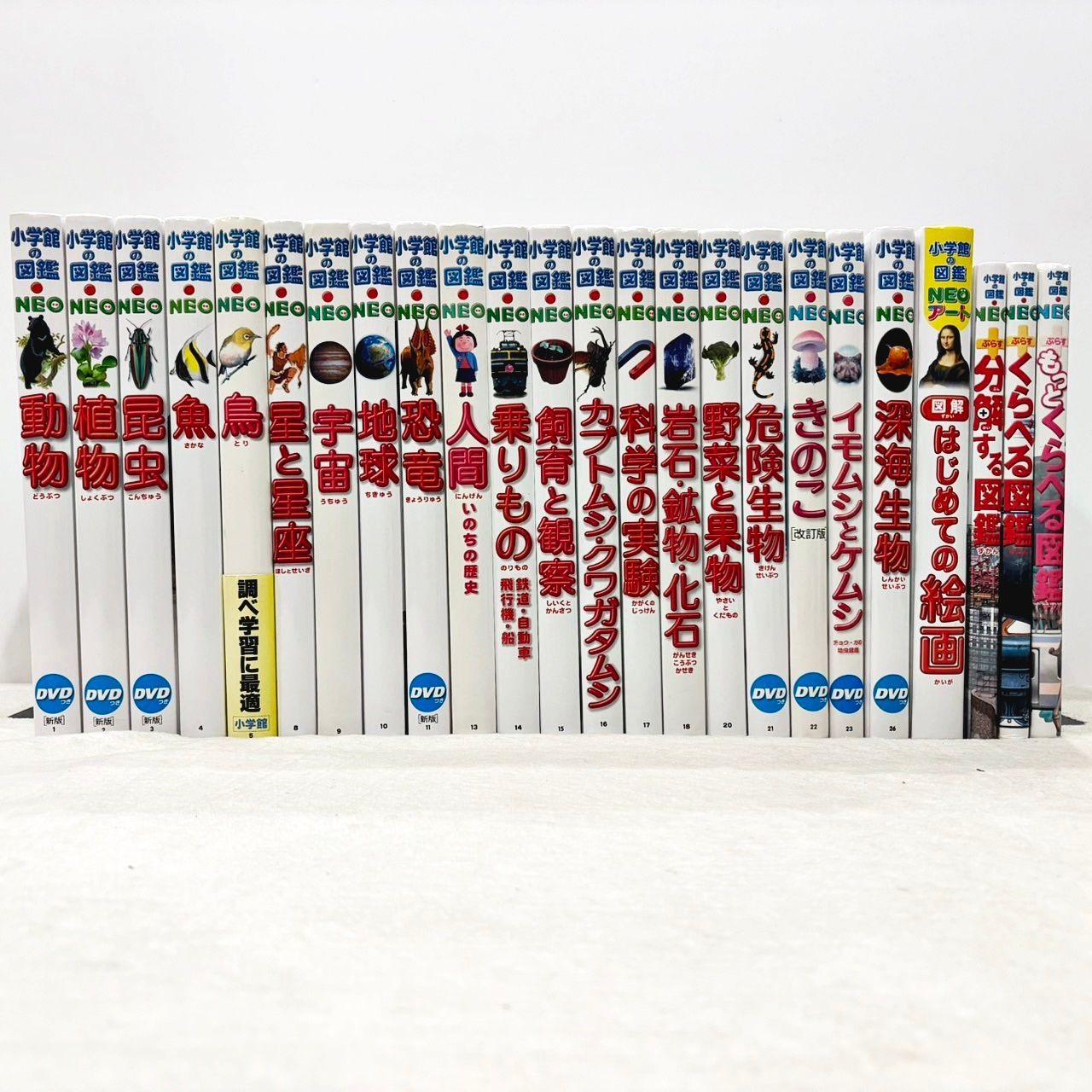 小学館の図鑑NEO 24冊セット
