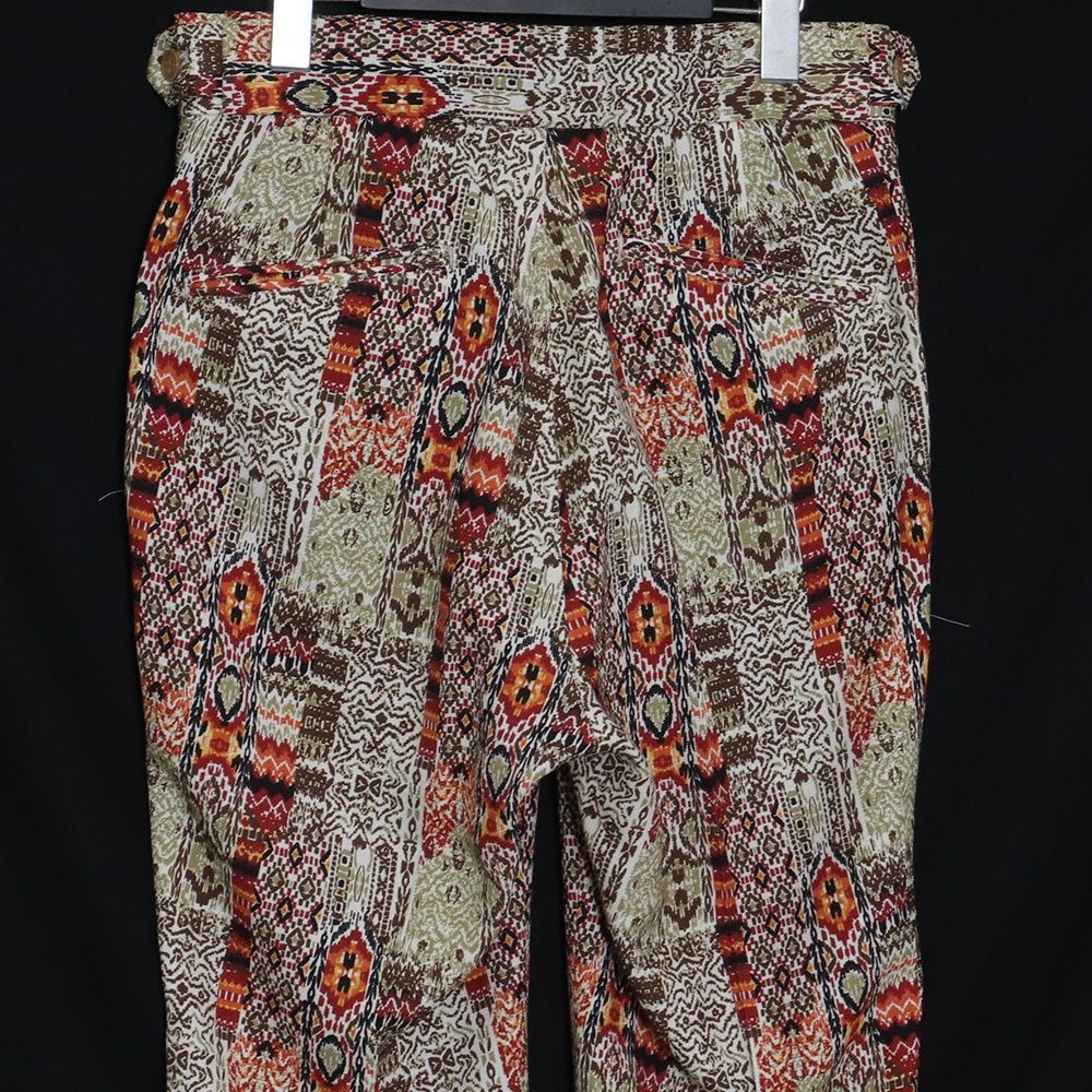 総柄パンツ Side Tab Trouser Poly Hopsack 総柄パンツ Side Tab Trouser Poly Hopsack