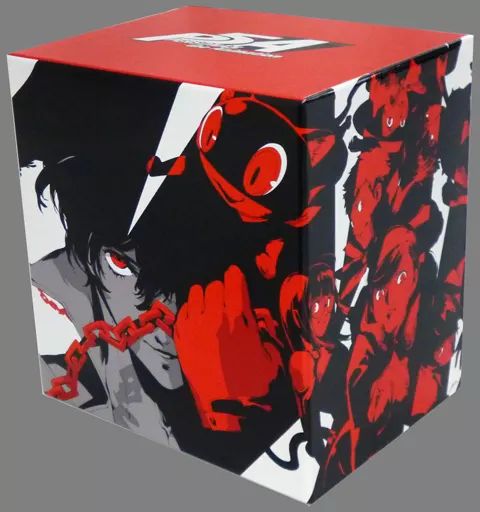 特典系収納BOX キャラクター 集合 副島成記描き下ろし収納BOX Blu-ray DVD ペルソナ5 the Animation 店舗共通全巻 特典