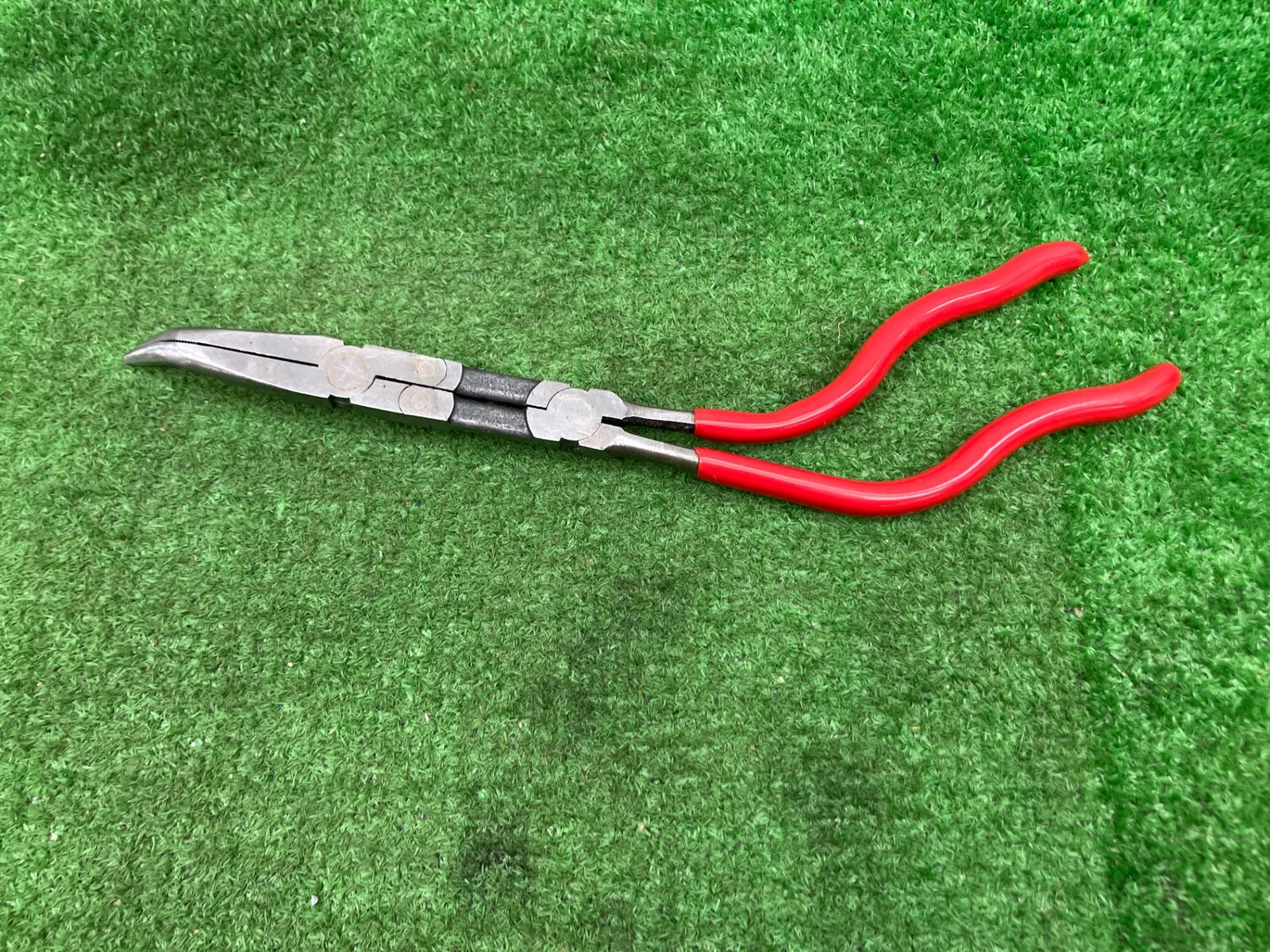 MACTOOLS マックツール ダブルジョイントピストルグリッププライヤーロングリーチ PP13DJBN アクトツール富山店 BR