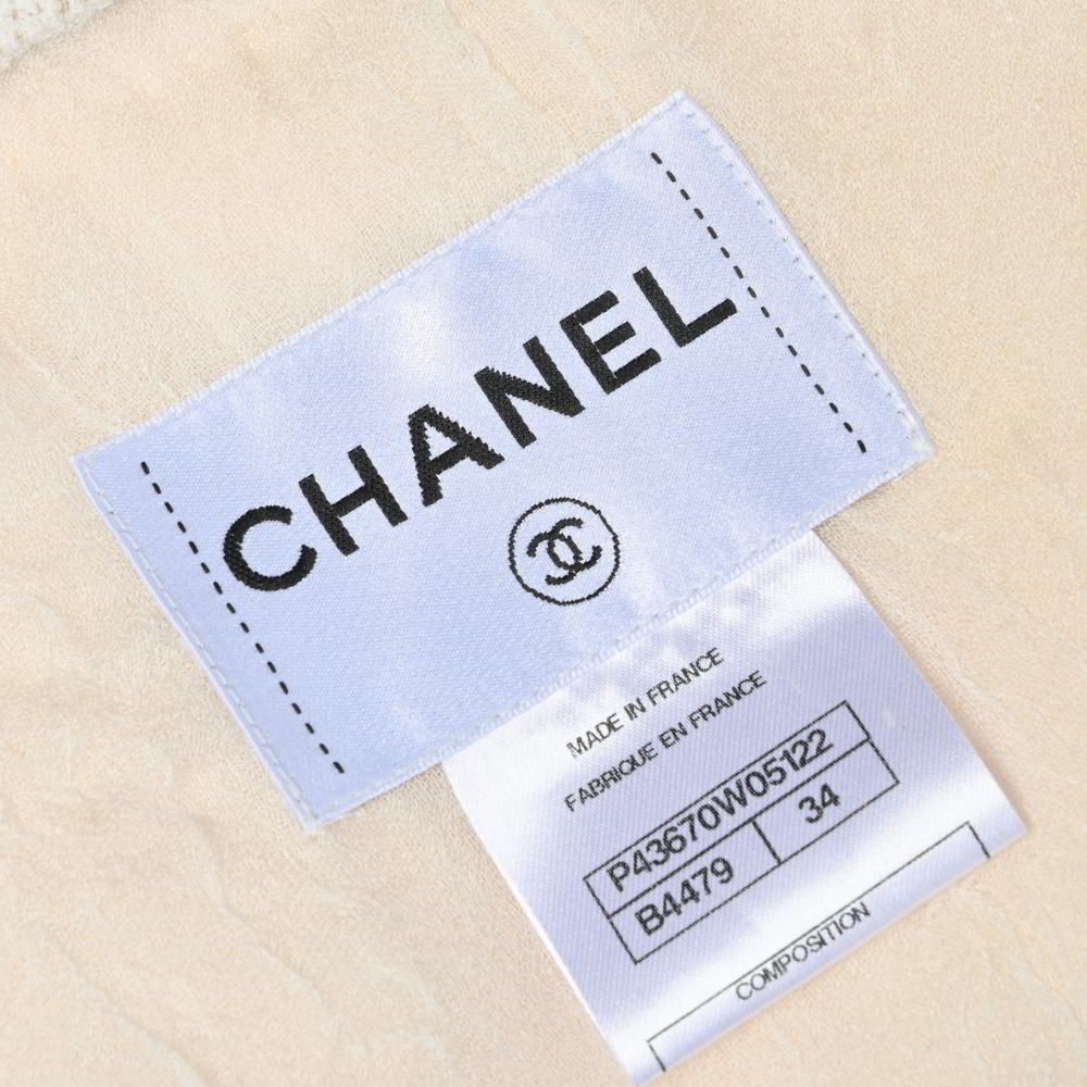 CHANEL P43670/P43671 パールボタン付き ボレロ ワンピース セット  