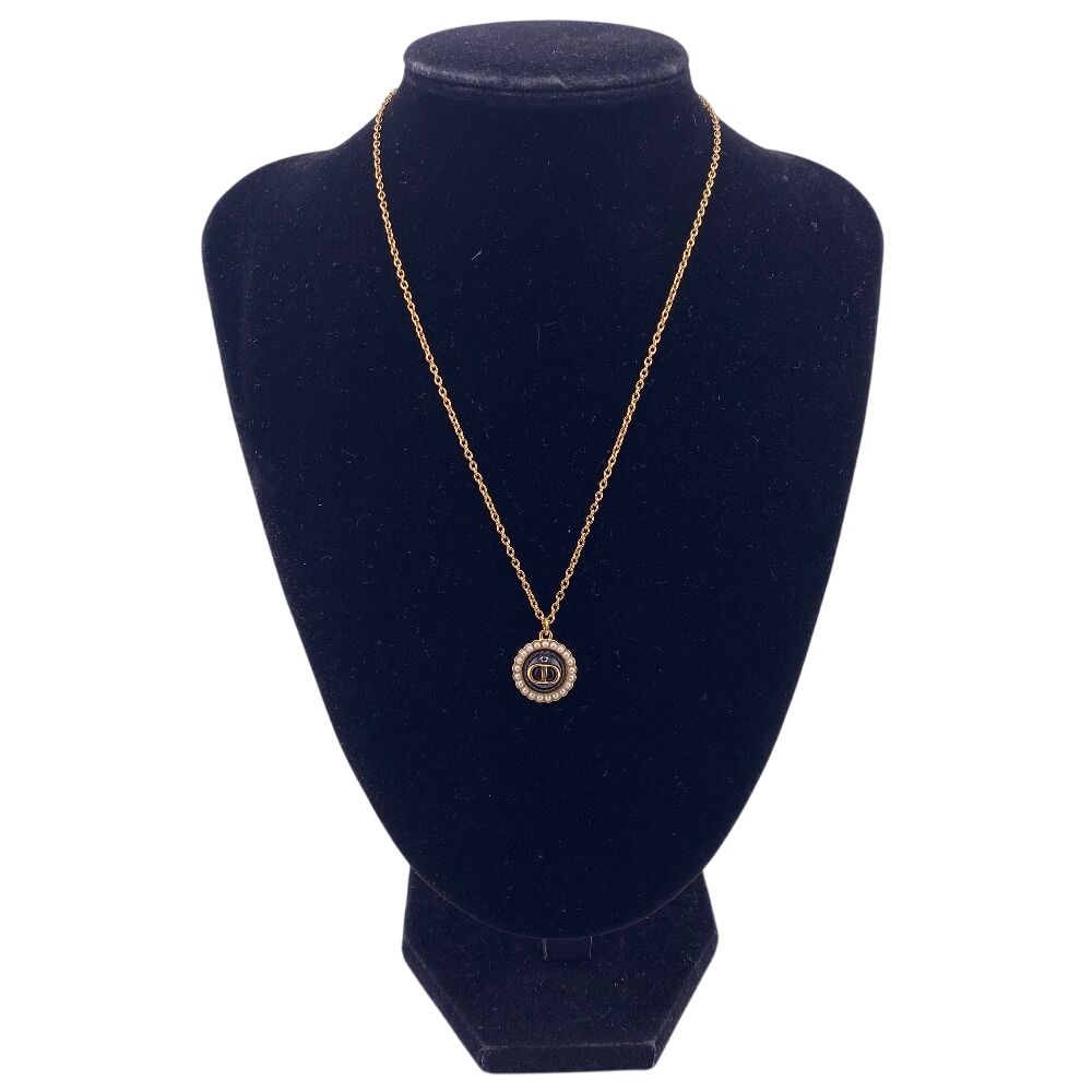 クリスチャンディオール Christian Dior ネックレス CDロゴ Petit CD