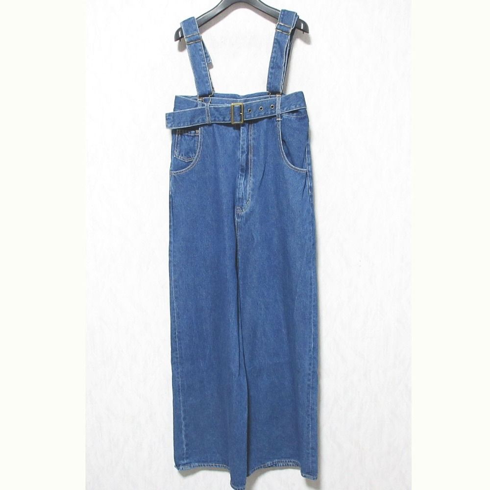 美品 24SS Q.anos コラージュガリャルダガランテ サスペンダー