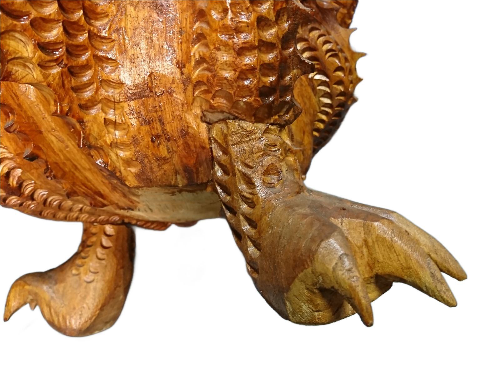 一点モノ・芸術作品】流木彫刻アート 龍｜天然流木 × ガラス玉