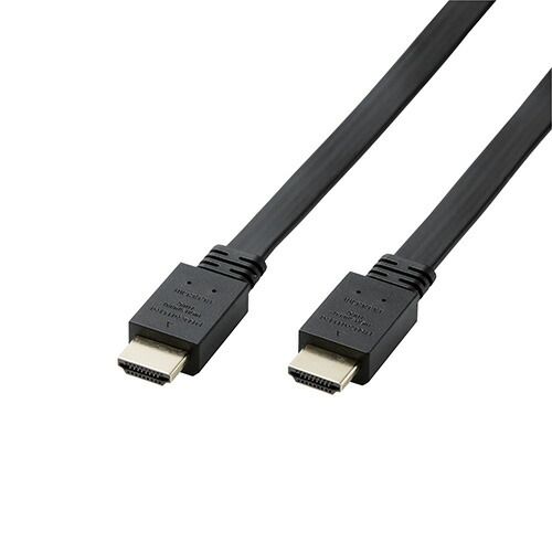 5個セット エレコム HDMIケーブル|Premium|フラット|1.5m|ブラック CAC-HDPF15BKX5