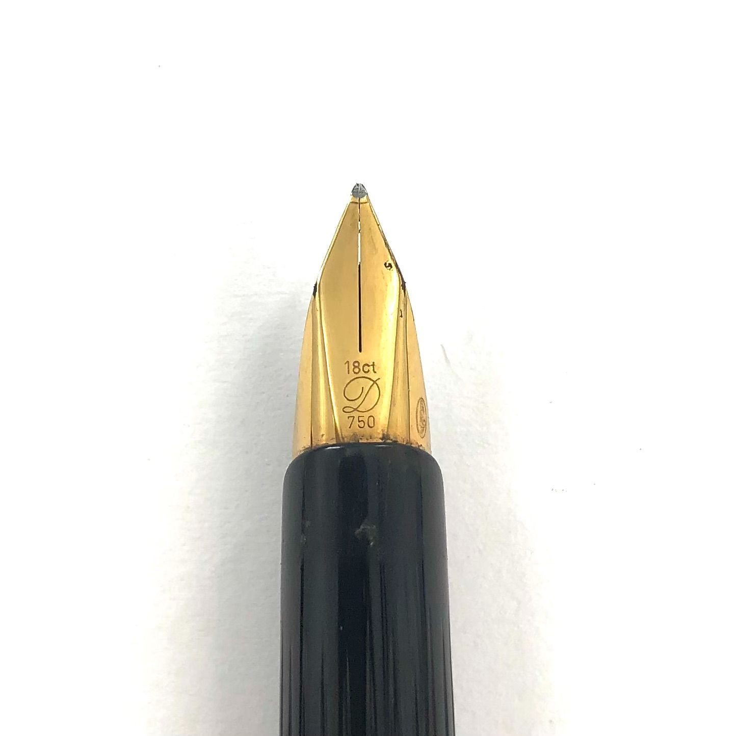 S.T. DUPONT 万年筆　ペン先　18K 750 デュポン 万年筆□S.T.Dupont デュポン ペン先 18ct 750 刻印□文具（R401