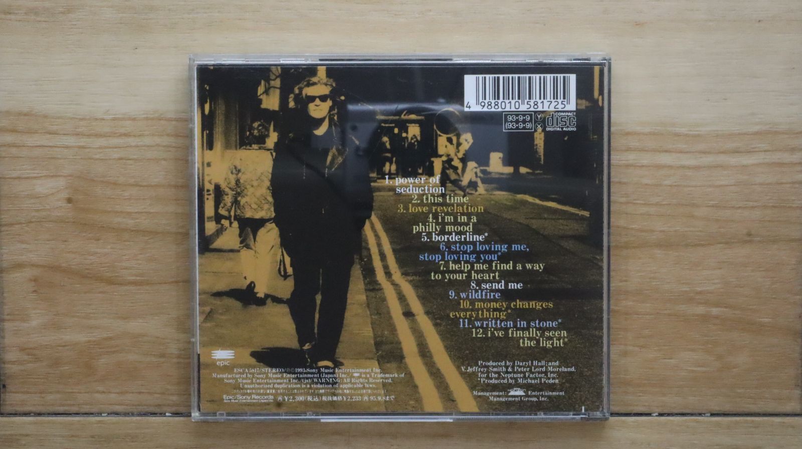 国内盤CD☆ダリル・ホール/Daryl Hall□ ドリームタイム(紙