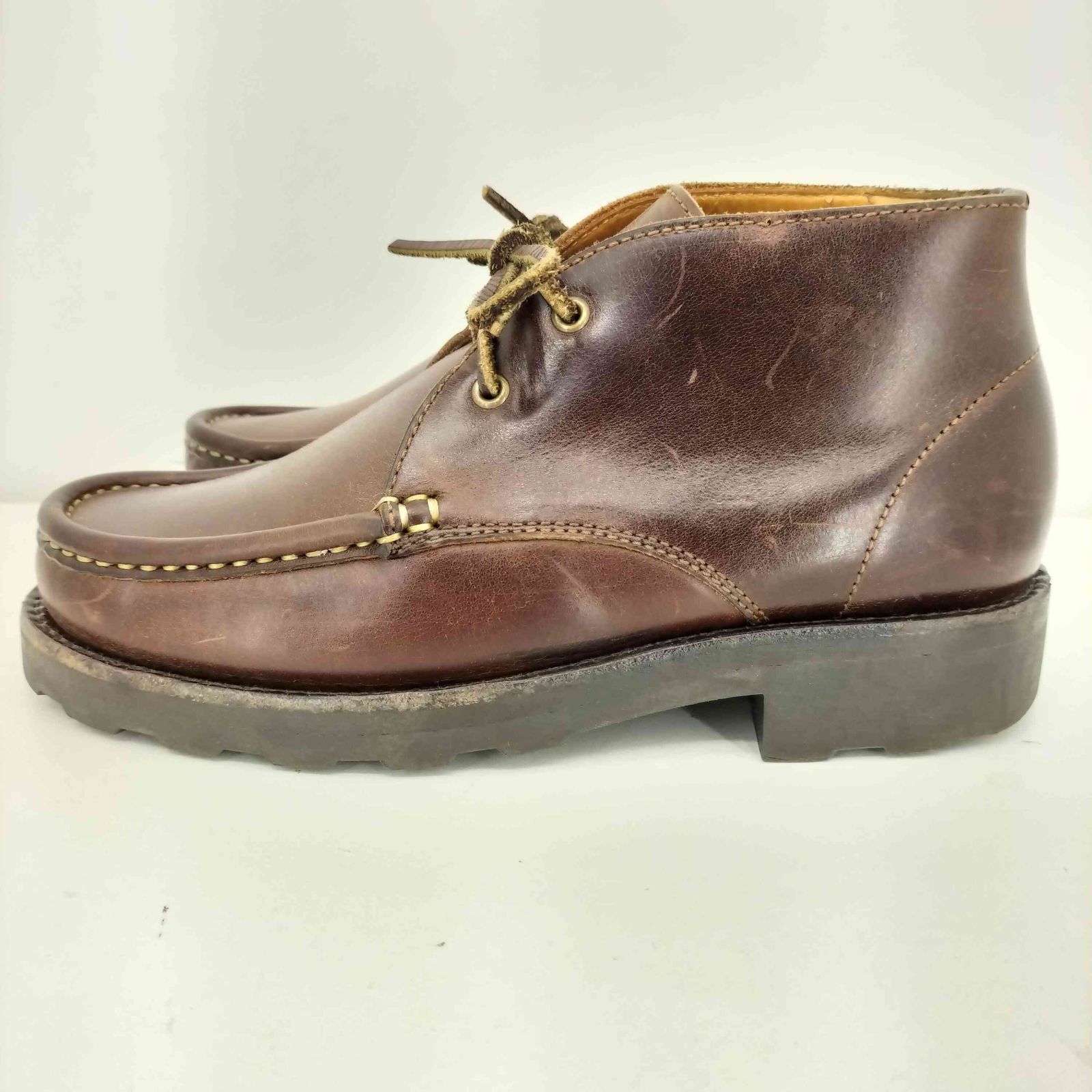 パラブーツ Paraboot MAINE|ROCADE MARRON-LIS AMERICA レザーチャッカブーツ メンズ 38