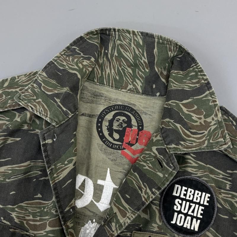 ヒステリックグラマー 迷彩ガールスカル