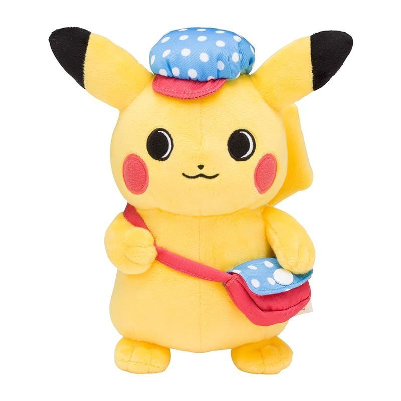 商品 ポケモンセンターオリジナル ぬいぐるみ Pokemon のんびりライフ ピカチュウ 21×18×10 H×W×D ㎝