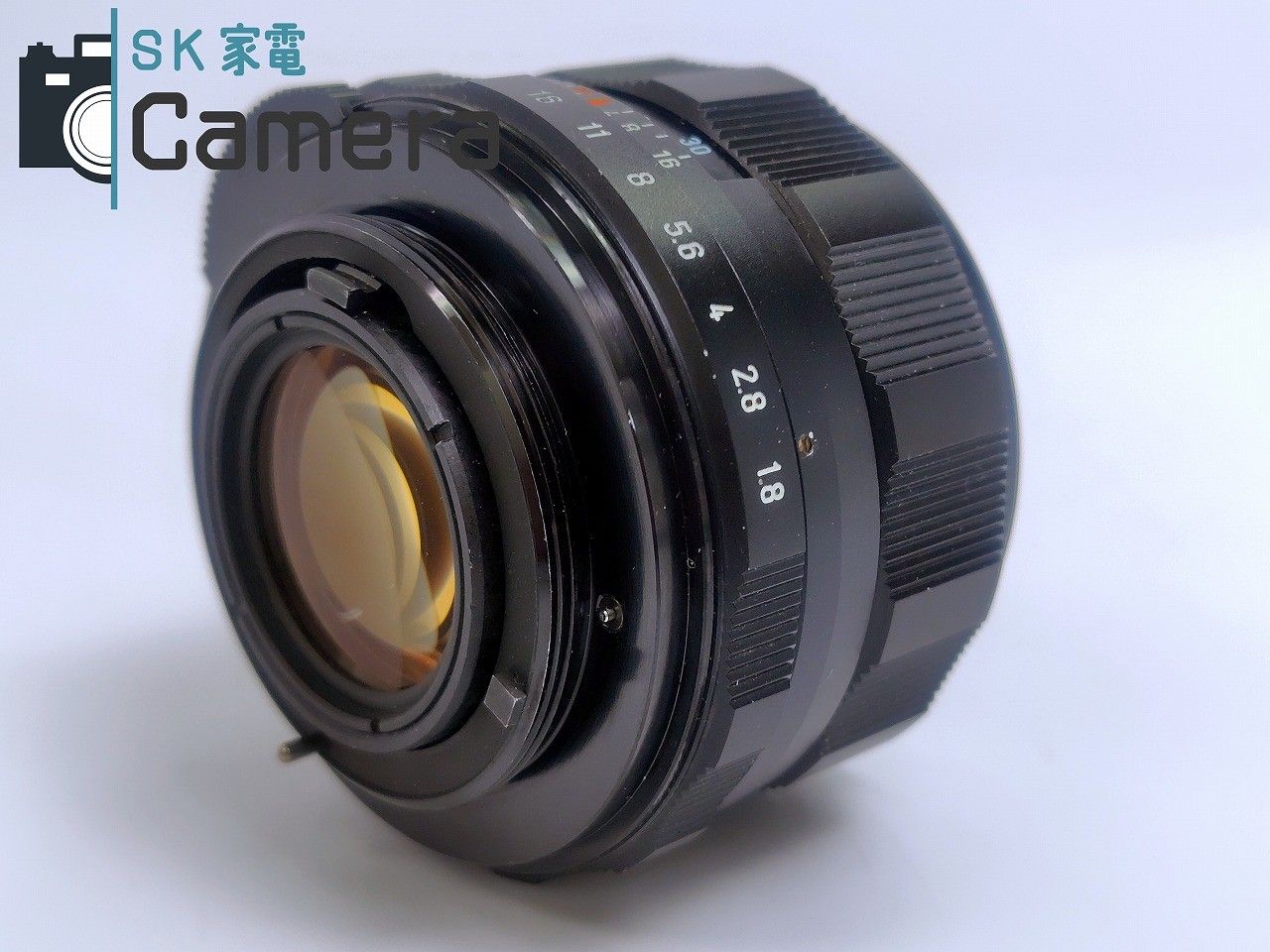 PENTAX - 【中古】 PENTAX Super-Multi-Coated TAKUMAR 55ｍｍ F1.8 M42 ペンタックス 良品 PENTAX Super-Multi-Coated TAKUMAR 55mm F1.8 ¥8,800（中古 M42
