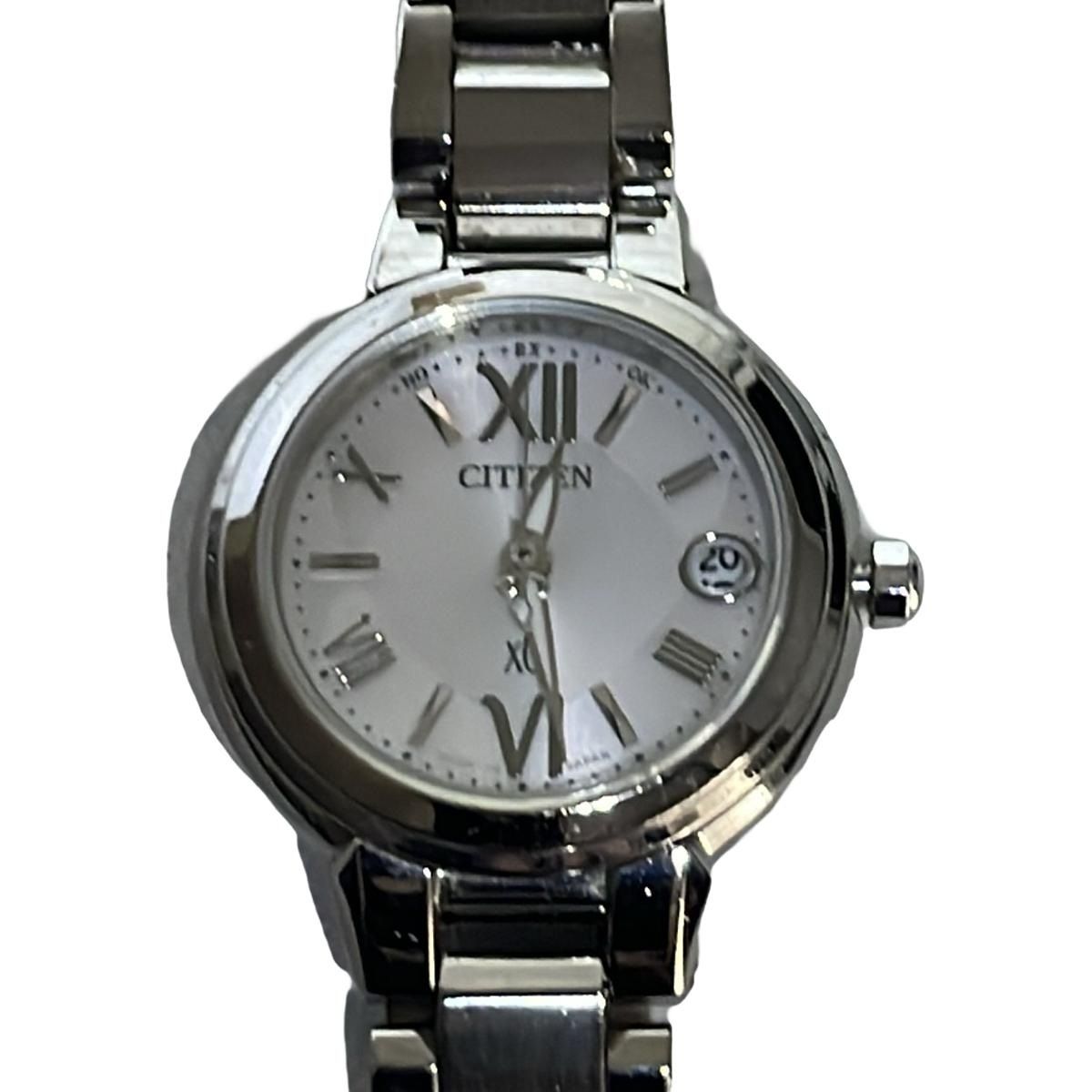 CITIZEN(シチズン) 腕時計 XC(クロスシー) H058-T016545 レディース エコドライブ/電波 ライトグレー