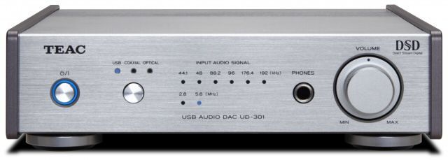 【開封済・未使用品】 TEAC Reference 301 D/Aコンバーター デュアルモノラル構成 シルバー UD-301-S A0202 0621ML004 0120240614100540