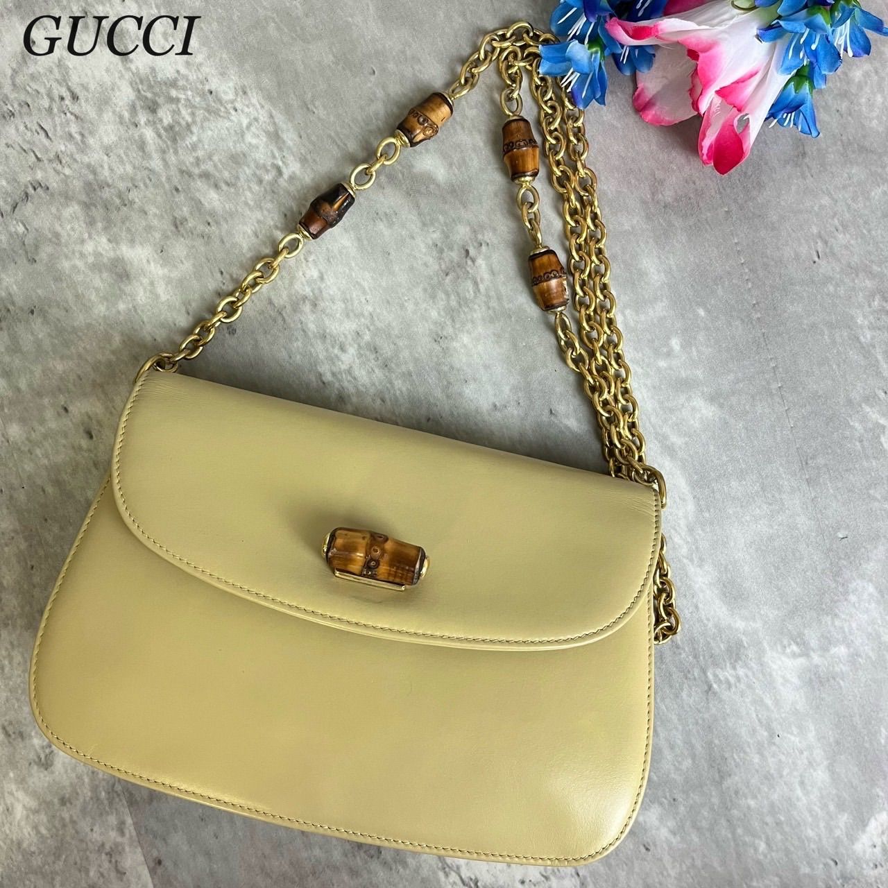 ✨良品✨ OLD GUCCI オールドグッチ ショルダーバッグ トートバッグ 
