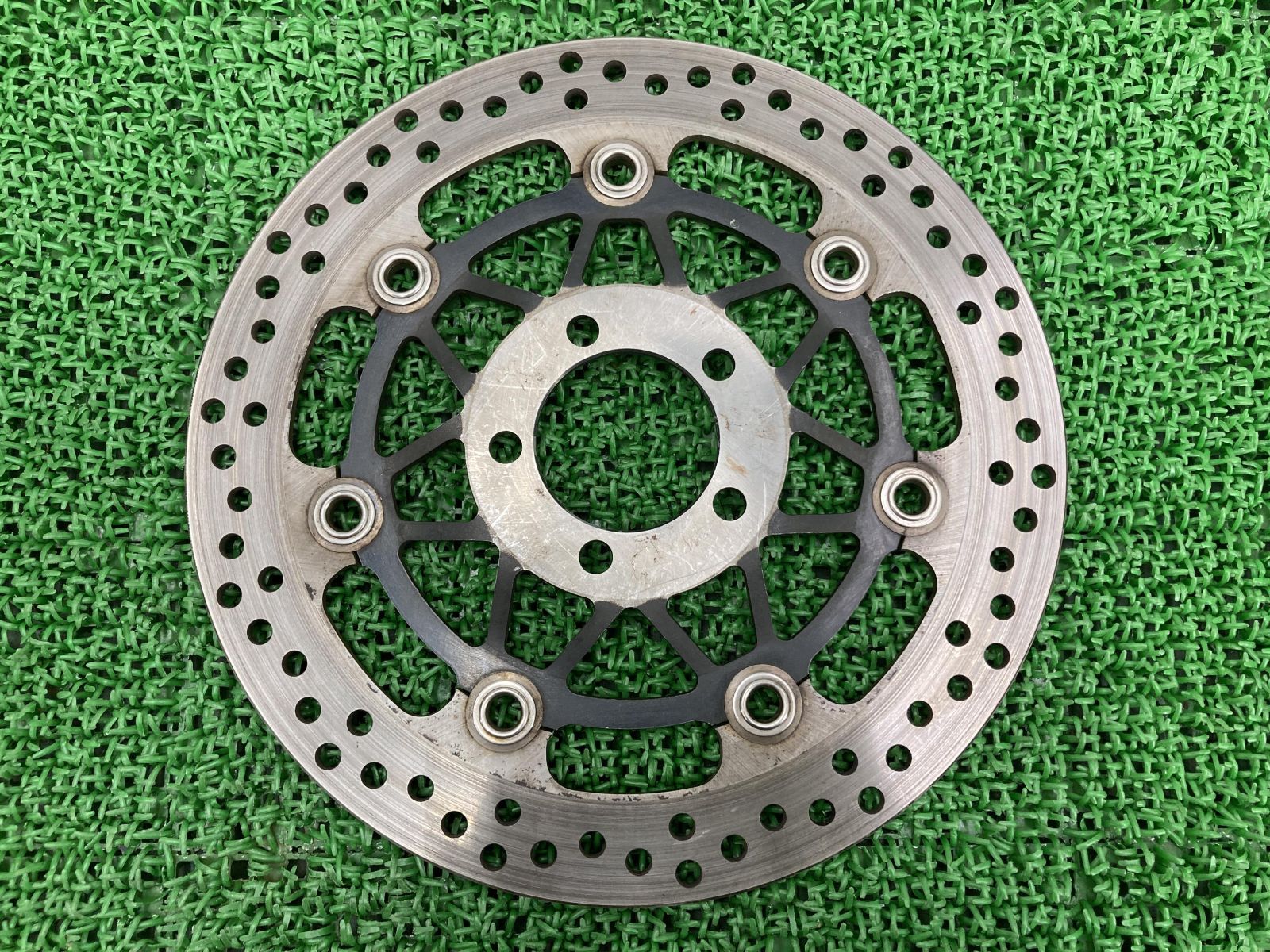 みる ZRX400 フロントブレーキディスク 片側 カワサキ 純正 中古