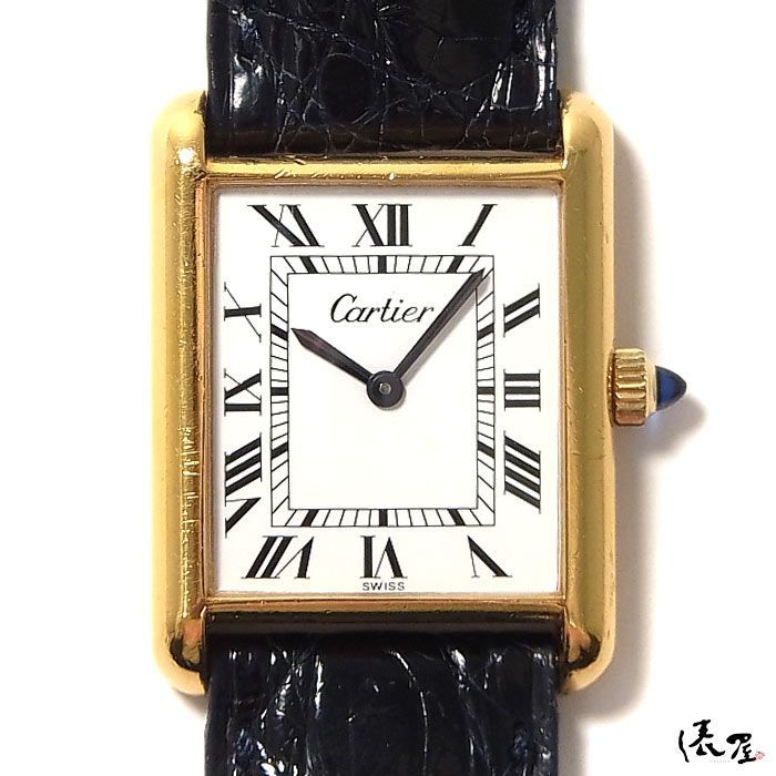 メーカーコンプリート品】カルティエ プレマストタンク LM 手巻き 美品
