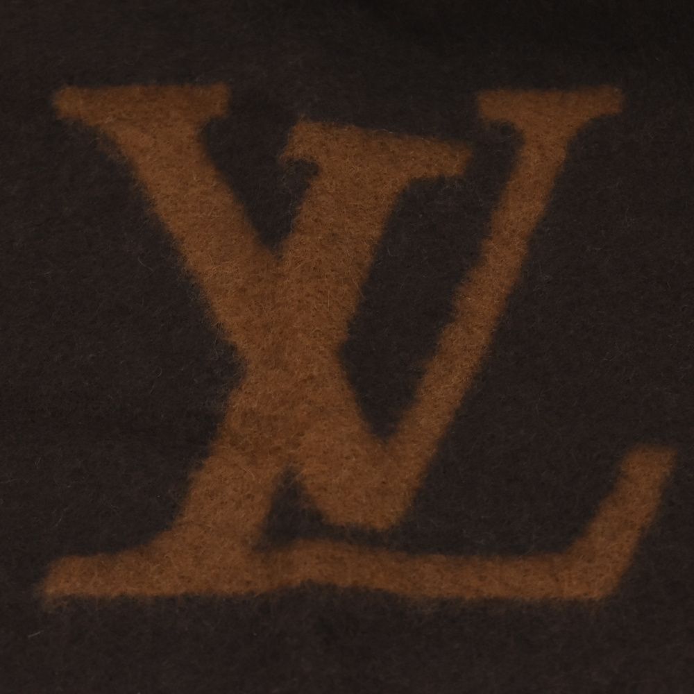 LOUIS VUITTON (ルイヴィトン) マフラー ・レイキャビック マロン