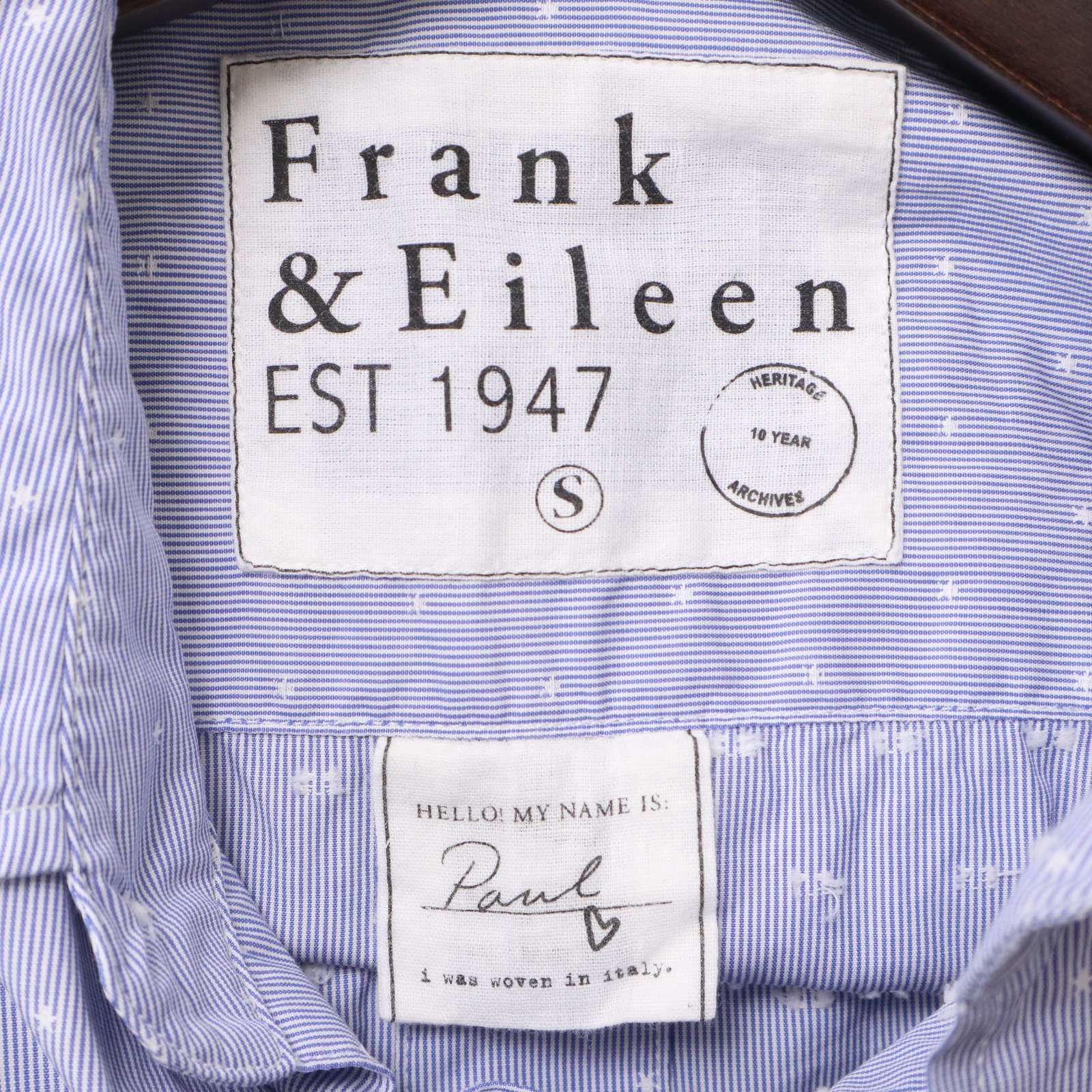 Frank&Eileen フランク&アイリーン 通年 PAUL☆ ストライプ