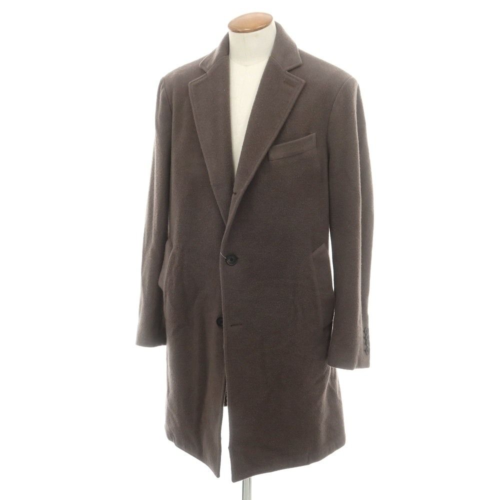 新品】ドルモア DRUMOHR ウール チェスターフィールドコート トープ系  