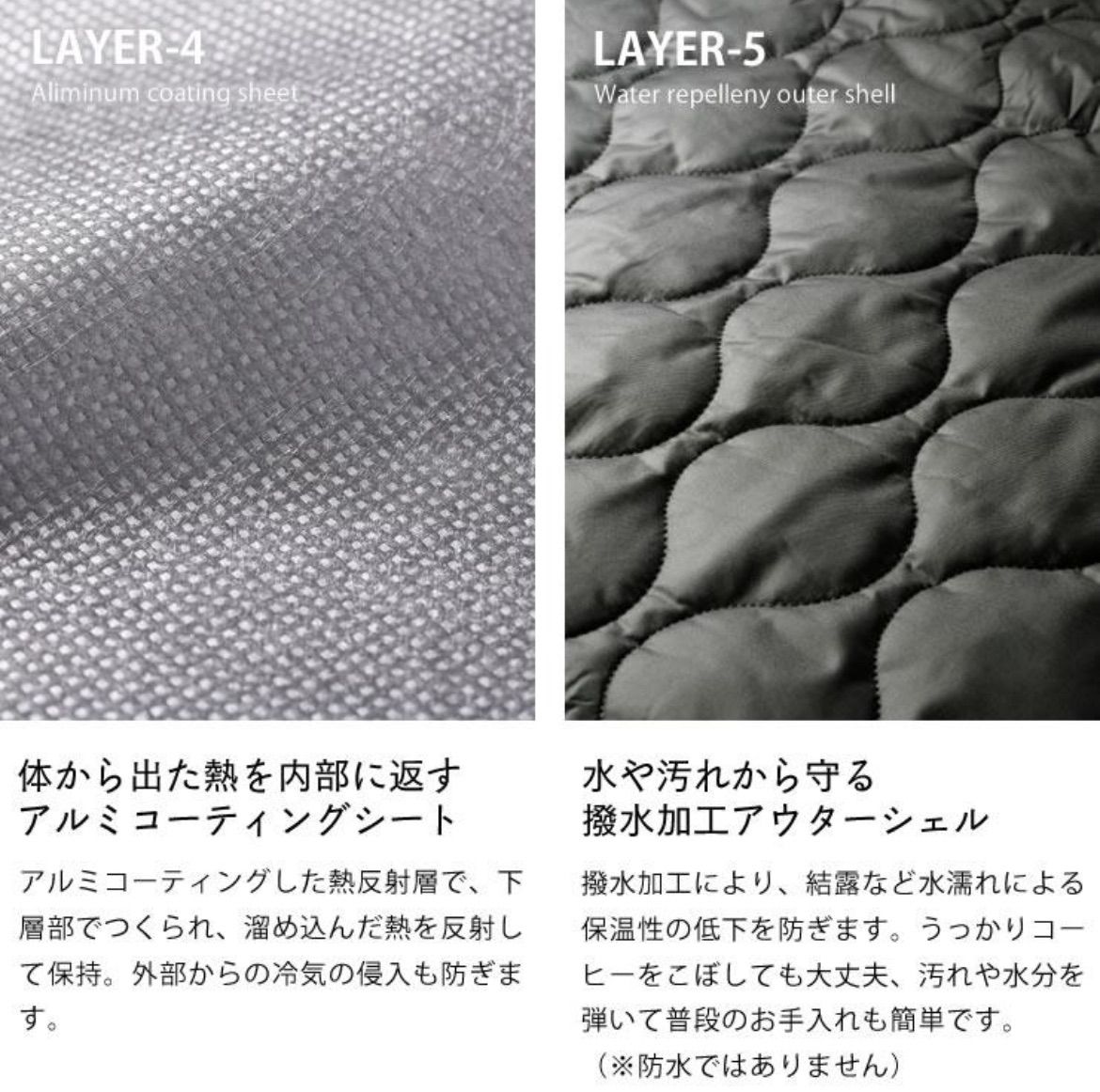 LUGH魔法瓶ブランケットLブラック